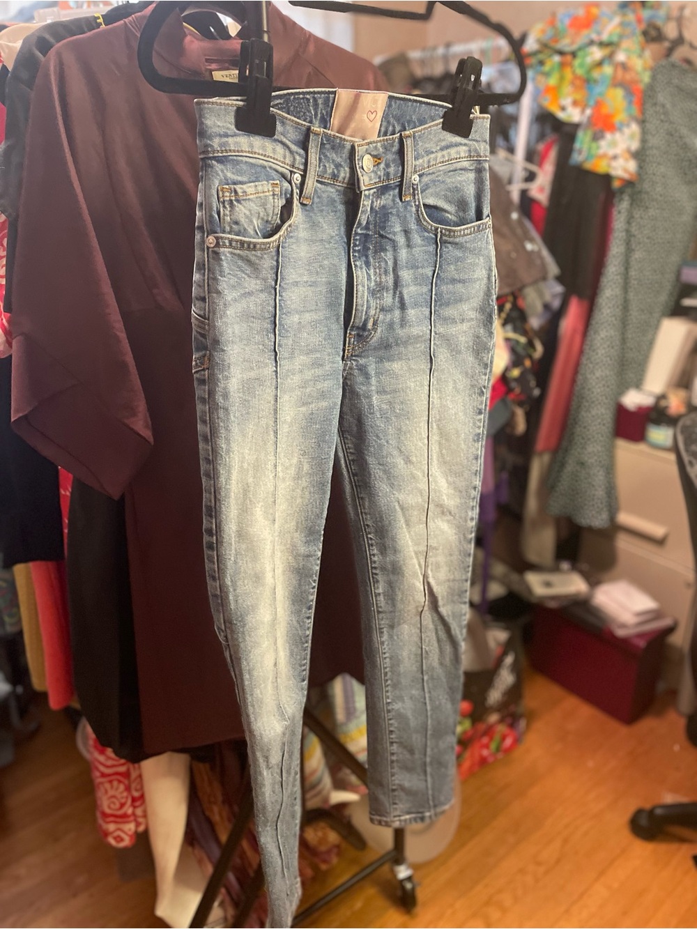 REVICE Light Wash Venus Flares Jeans